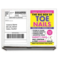 Prank Mail Toe Nails Sent Directly to your Friends to Embarrass Them!
