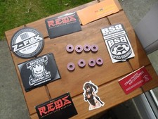 PINK IMPALA SKATEBOARD BEARINGS ABEC 7 FITS ANY  LONGBOARD OR CRUISER WHEELS