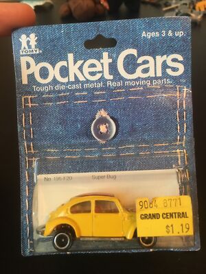 Tomy Pocket Cars 195-F10-1 Super Bug