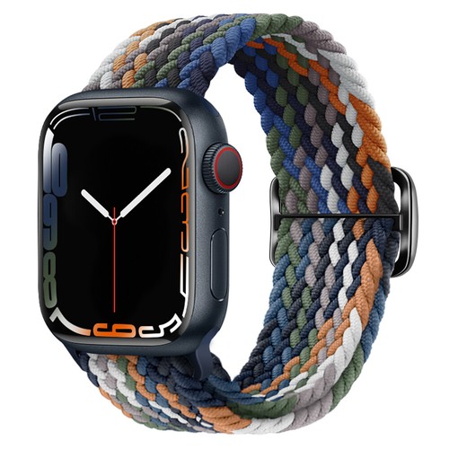 Braided Nylon Sport Band for Apple Watch 11 10 9 8 7 6 5 SE 40/44/41/45/42/46mm - Picture 17 of 68