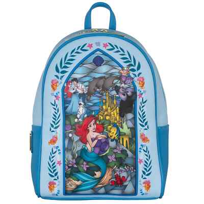 Loungefly little mermaid, backpack NWT 87386-1.jpg main image 2
