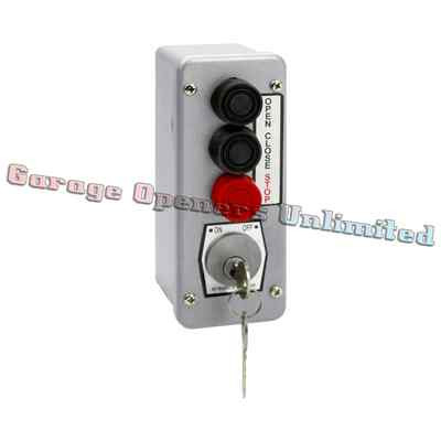 MMTC 3BLM-BC Nema 4 Exterior Three Button With Best Cylinder Equivalent Lockout