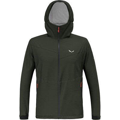 Salewa PUEZ 2.5L PTX JACKET M Regenjacke Kapuzenjacke Herren dark olive   Gr. L