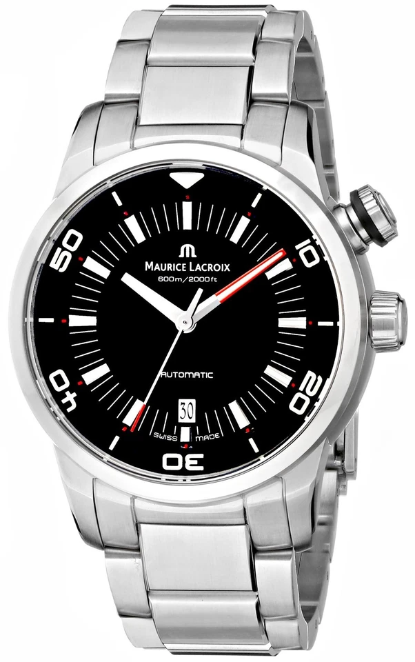 Maurice Lacroix Pontos S Diver PT6248-SS002-330 Automatik Herren Taucher Uhr NEU - Bild 2 von 4