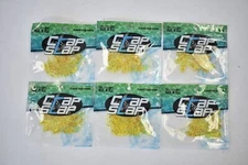 Lot Of 6 Cast Cray Crap Slap Miners Red Specs 2" Fishing Lures Bait Decoys