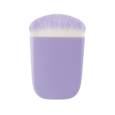 Professional Makeup Brush With Comfortable Handle Synthetic Fibers Full Coverage