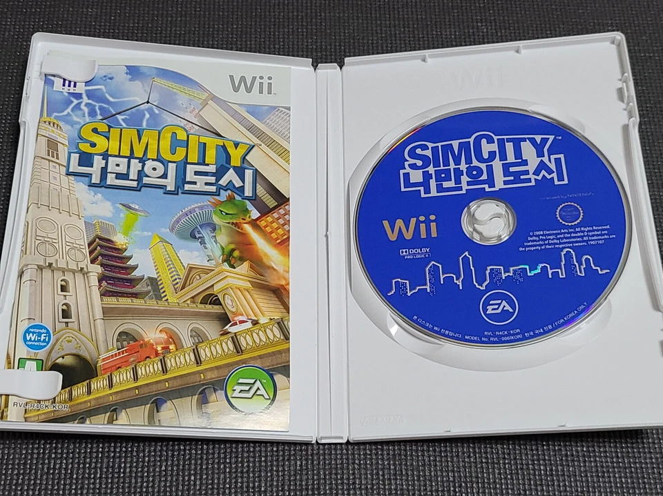 Nintendo Wii New SimCity Creator Retro Game Korean Version NTSC-K for Console - Image 4 of 4