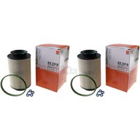 2X Mahle / Knecht Kraftstofffilter KX 178D Fuel Filter