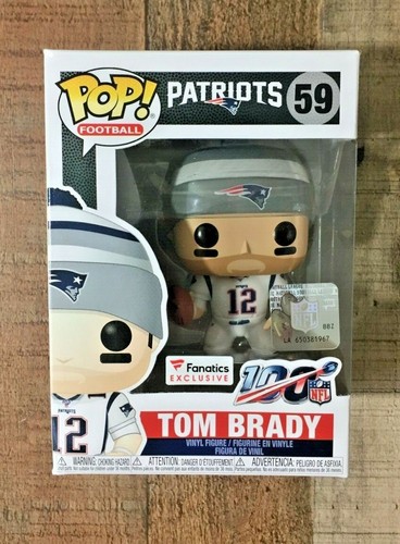 Funko Pop! Tom Brady Away White Jersey 