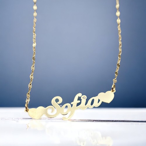 Collana con nome in Oro Giallo o Bianco 18 carati REALIZZIAMO TUTTI I NOMI - Foto 12 di 13