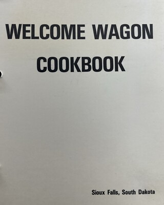 #ad Sioux Falls South Dakota cookbook Welcome Wagon Lady Hostess VTG 1970 Midwest $9.99
