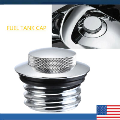Flush Mount Pop Up Vented Fuel Tank Gas Cap Screw In Type for Harley