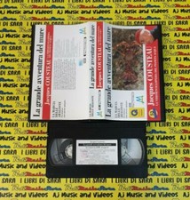 VHS film LA MARCIA DELLE ARAGOSTE Jacques Cousteau avventura mare (F40) no dvd