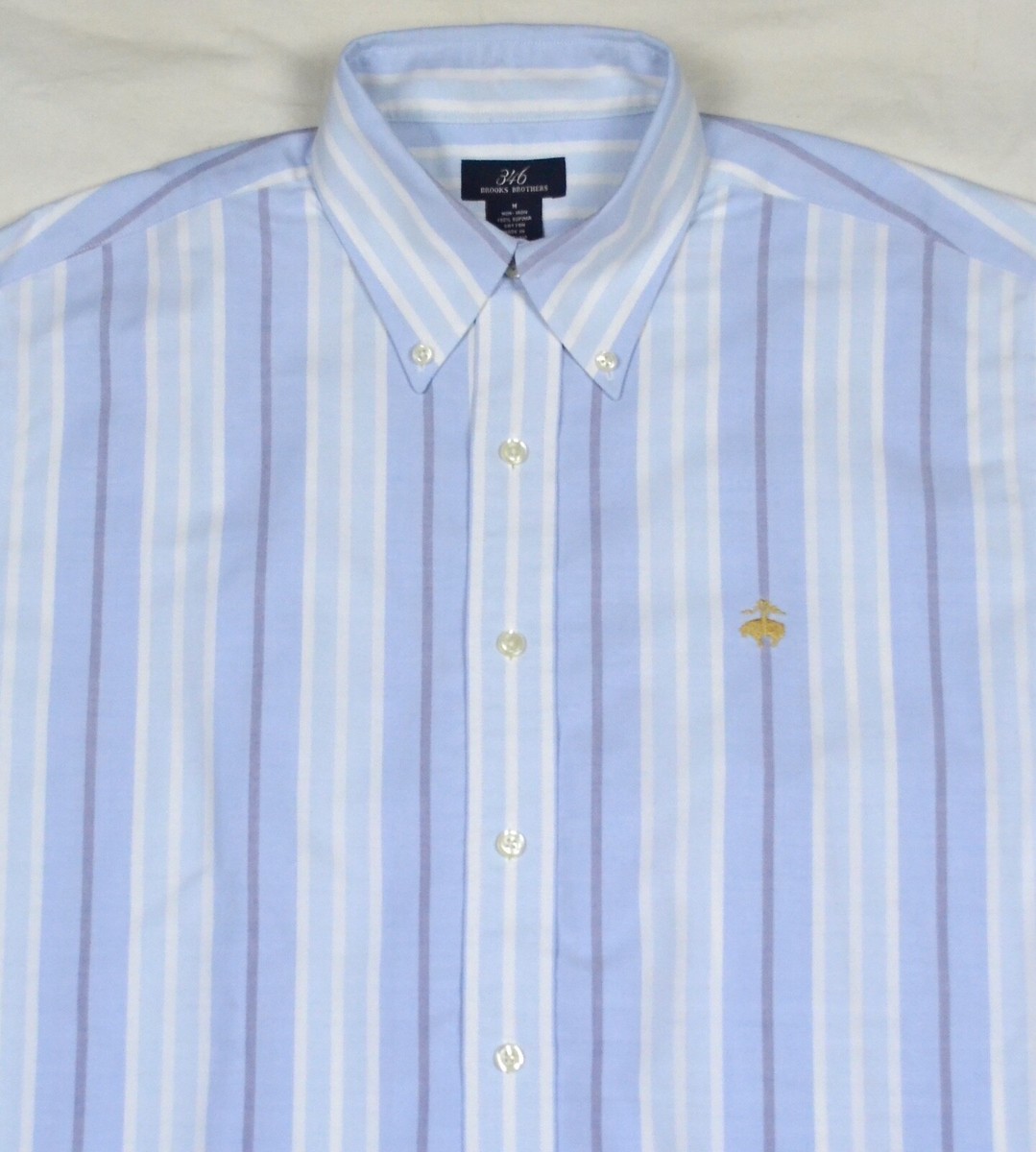 Brooks Brothers Golden Fleece Blue Striped Button Down Dress Shirt M Medium | eBay Brooks Brothers Golden Fleece Blue Striped Button Down Dress Shirt M Medium | eBay
