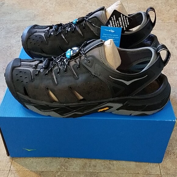 hoka one one men's tor trafa hiking sandal