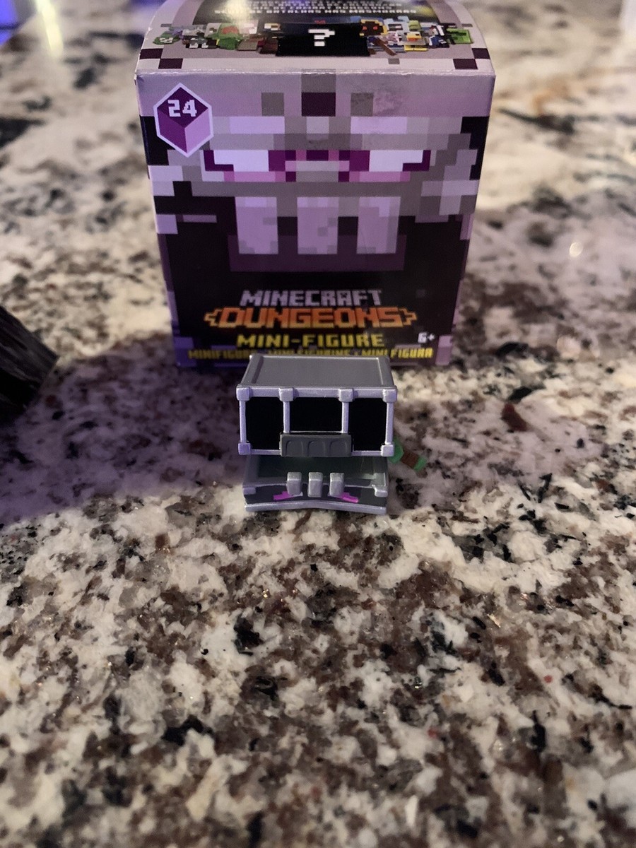 Minecraft Blind Box ENDER CHEST Mini Figure Series 24 Dungeons Battle CHASE