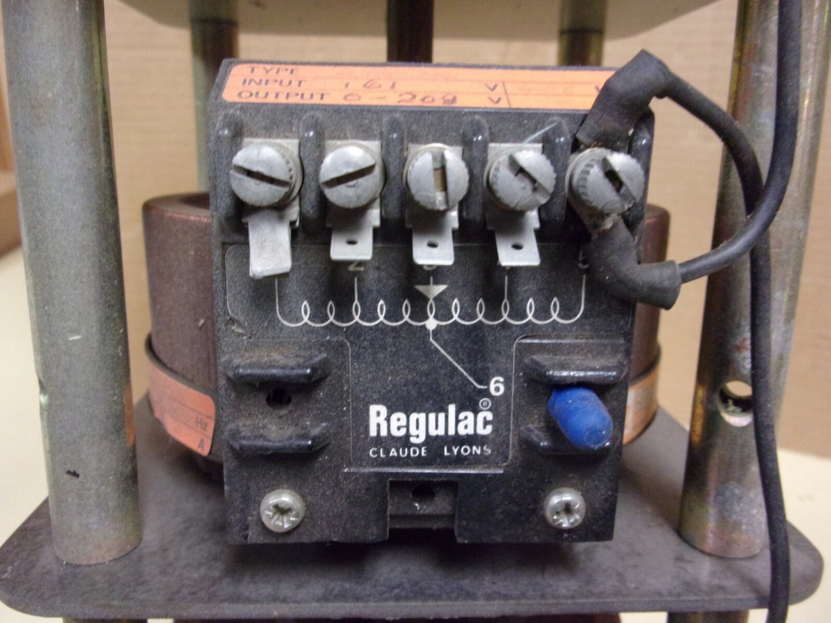 ゼクロムBWR Claude Lyons RB74-G3-S1197 Regulac Variable Transformer | eBay