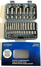 SNAP ON Blue-Point BLPGSS3849 3/8" Drive 49pc SAE METRIC General Service Set +