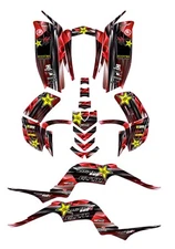 Fits Yamaha Raptor 660  GRAPHICS KIT STICKER DECALS YAMAHA RAPTOR 660