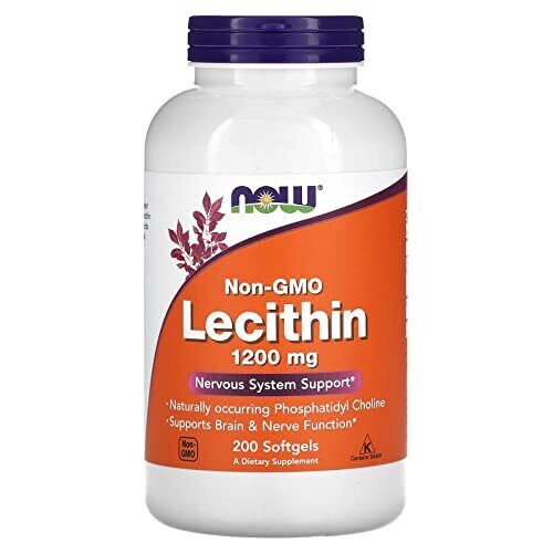 NOW FOODS Lecitina 1200 mg 200 cápsulas blandas - Imagen 6 de 7