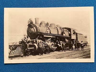 Great Northern Railway Train Engine Locomotive No. 1807 Antique Photo ...
