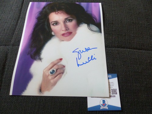 SUSAN LUCCI signed Autogramm 20x25cm Foto ALL MY CHILDREN InPerson  BECKETT COA