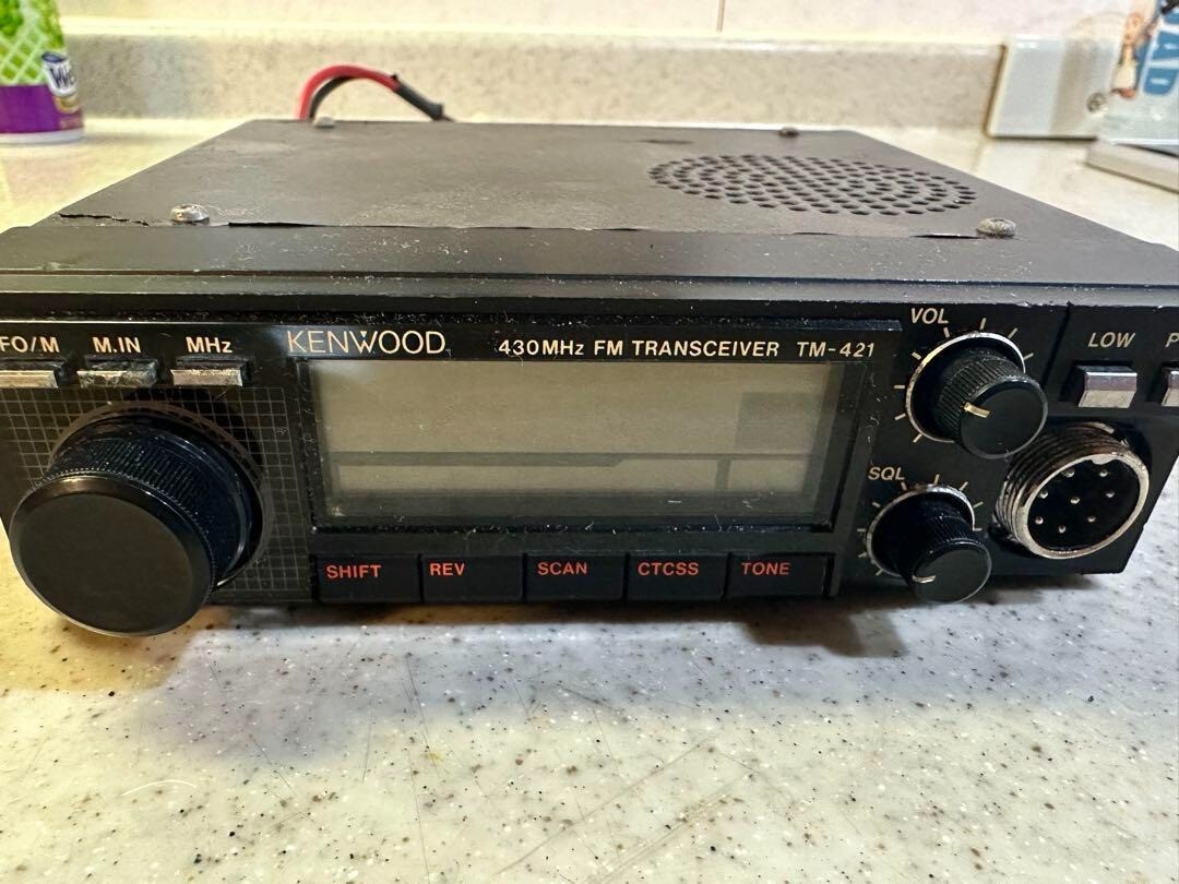 トランシーバー KENWOOD 430MHz FM transceiver TM-421 Kenwood TM-421 430MHz FM transceiver | eBay