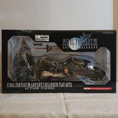 Final Fantasy VII Advent Children Play Arts Cloud w/Fenrir Cloud w