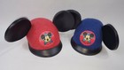 Walt Disney Mickey Mouse 2 Vintage Hat Ears Clubhouse Star Red Blue Benay Albee