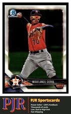 2018 Bowman Chrome #BCP53 Miguelangel Sierra Houston Astros  BUY 4 - 35% OFF
