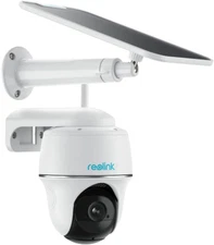 Outdoor WiFi Solar Security Camera Wireless Pan Tilt 2K Night Vision Solar Panel