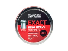 JSB Match Diabolo Exact King MK II.25 Cal 33.95 Gr 600 Count (2 tins 300)