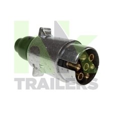 Metal Trailer Plug, 7 Pin Plug, 12V 12N, Male, Caravan, Ifor, Maypole