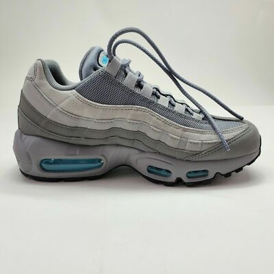 Nike Air Max 95 Retro Logo Grey Black Blue Shoes Sneakers CV1635