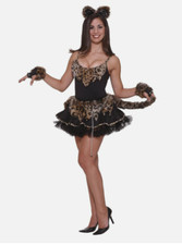 FORUM FELINE FANTASY LEOPARD TAIL HALLOWEEN COSTUME ACCESSORY 64089