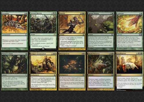 Slimefoot the Stowaway Saproling Golgari Commander EDH Deck Magic The Gathering *Listo para jugar* - Imagen 5 de 9
