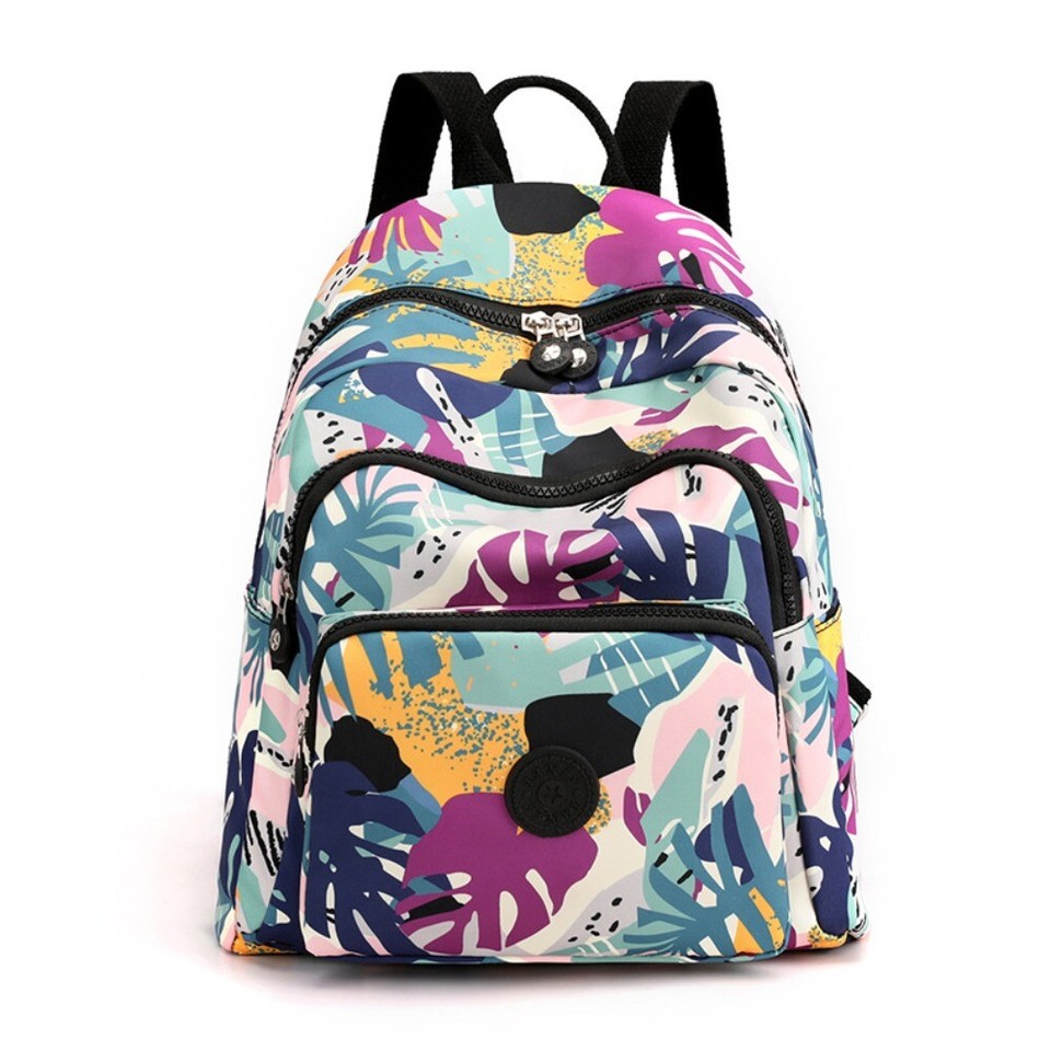 Waterproof Printing Backpack High Capacity School Bags Travel Backpack