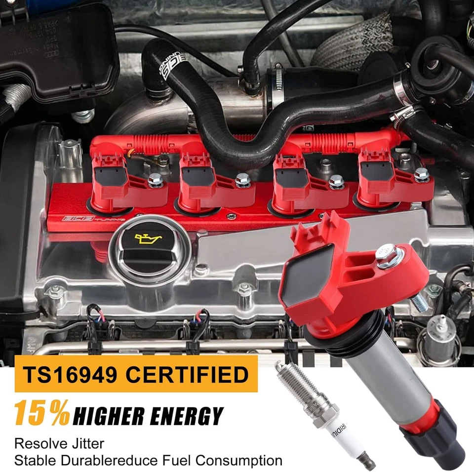 6x Ignition Coils+Spark Plugs for 2010-2015 Chevrolet Traverse Camaro 3.6L UF569 - Image 4 of 4