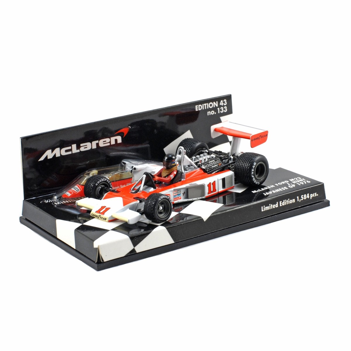 MINICHAMPS 1/43 McLaren M23 1976 J.HUNT マクラーレン ジェームス