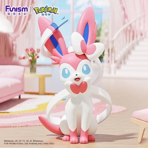 FUNISM Sylveon 15.7” Home Collection Figure – Mega Size Pokémon Display Toy