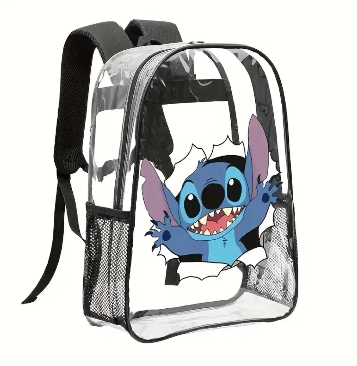 Clear Transparent Stitch Coming Out Backpack