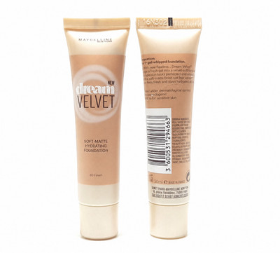 Maybelline Dream Velvet Foundation: Shade 40 Fawn 30ml Soft Matte Hydrating 