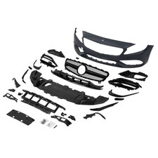 FRONT BUMPER VORNE STO&szlig;STANGE SCHWARZ SPORT LOOK F&Uuml;R MERCEDES A-KLASSE W176