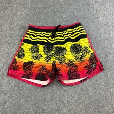 Billabong Mens Board Shorts Swimwear Trunks Large Surfing Pineapple Graphic