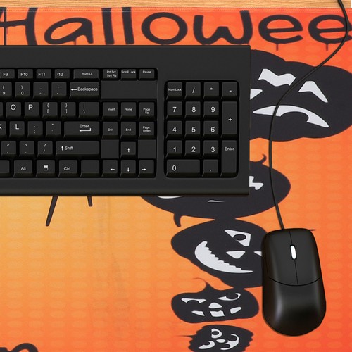 Halloween-Mausunterlage Halloween-Mauspad Schreibtisch-Computer-Matte - Bild 7 von 10