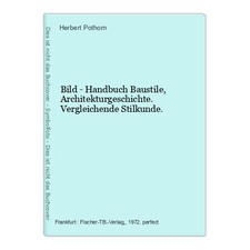 Bild - Handbuch Baustile, Architekturgeschichte. Vergleichende Stilkunde. Pothor