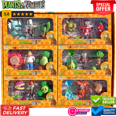 Plant vs Zombies Mecha Zombies Chomper Shooter Toys Action Figure Boys Gifts NEW