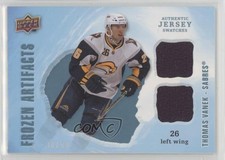 2008 Upper Deck Artifacts Frozen Jersey Dual Blue 30/50 Thomas Vanek #FAD-TV 1o3