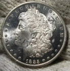 1885-o Morgan Silver Dollar Brilliant Uncirculated DMPL/ PL