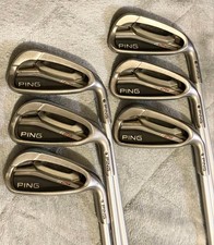 Ping G25 Iron Set Black Dot Flex SR 6 Pieces TFC 360 Right Handed F/S #58